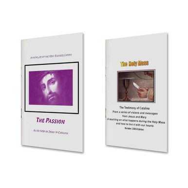 2 Free Book Special - (LIMIT ONE SET) - The Passion & Holy Mass - English