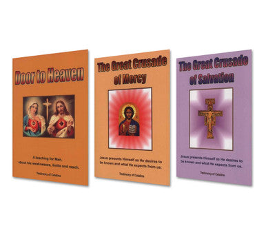 SET II - Formational Teachings - Three Books - English - Set Includes: The Door To Heaven, The Great Crusade of Mercy and The Great Crusade of Salvation