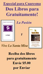 2 Libros gratis - ¡LIMITE UN JUEGO! - La pasión y la Santa Misa - Español