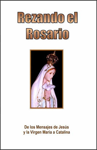 Rezando El Rosario Book - Spanish